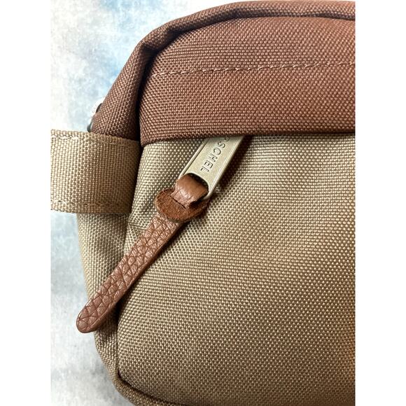 HERSCHEL Men's Dopp Kit Travel Bag Toiletry Tan Saddle NEW NWOT TRAVEL VACATION - Picture 3 of 6